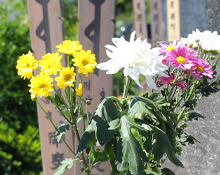 お花のお供え